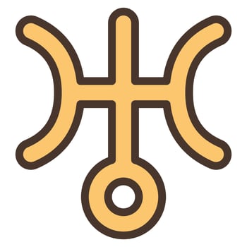 uranus clip art icon vector