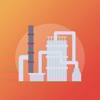 Trendy Industry Concepts vector