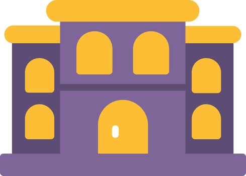 Hotel Flat Icon vector