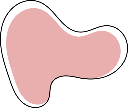 abstract organic shape png