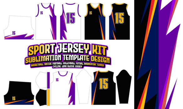 Jersey Apparel Sport Wear Sublimation pattern Design 216 for Soccer Football E-sport Basketball volleyball Badminton Futsal t-shirt vector