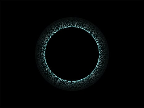 Dynamic circle Abstract  Futuristic Background vector