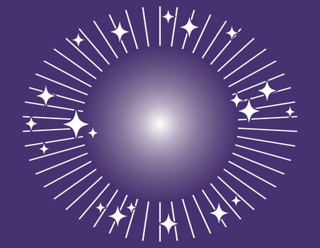 Star Burst Pattern Background vector