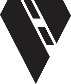 Abstract triangle logo in trendy and minimal style png
