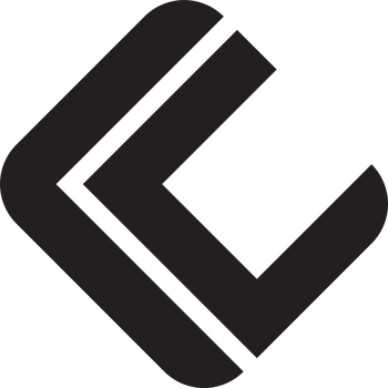 Abstract square line logo illustration in trendy and minimal style png