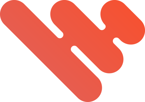 Abstract three lines logo illustration in trendy and minimal style png