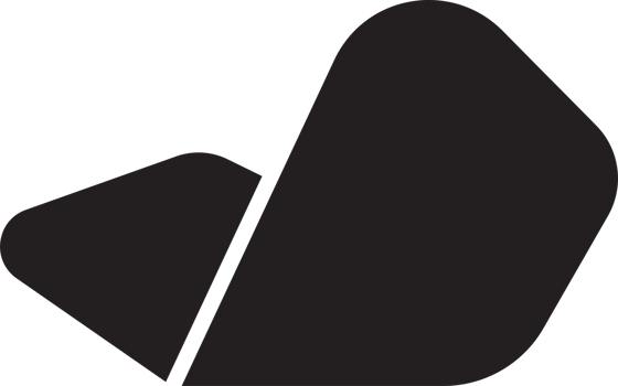 Abstract wing logo illustration in trendy and minimal style png
