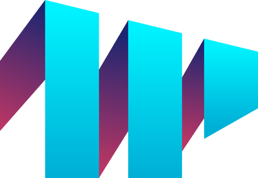 Abstract mountain logo illustration in trendy and minimal style png