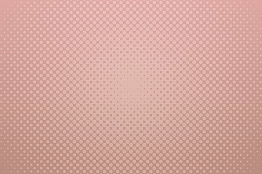 Pink pop art background with halftone dots in retro comic style. Vector illustration.