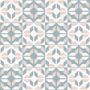 Abstract geometric seamless pattern. Geometric brown-green color seamless checkered pattern style. Ethnic geometric beige color pattern background for interior decoration elements, wrapping. vector