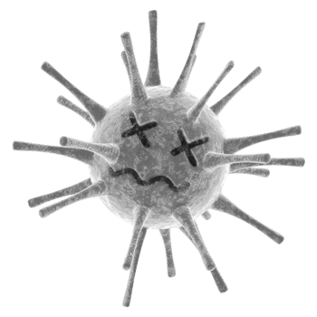 Stop virus object transparent png