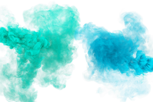 Menthol green VS light blue. Fantasy texture of smoke or fog png
