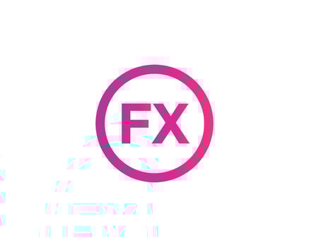 FX XF Logo design vector template