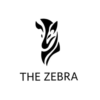 Illustration vector graphic ofzebra head shaped abstract logo