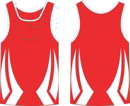 Sleeveless Tank Top Basketball jersey vest design t-shirt template, sports jersey concept with front and back view for Men and women. Basketball,Volleyball jersey,tennis,tank top and badminton uniform vector