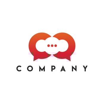 Communication C Letter Logo template Vector illustration