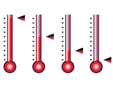 Thermometer  Isolated Retro png