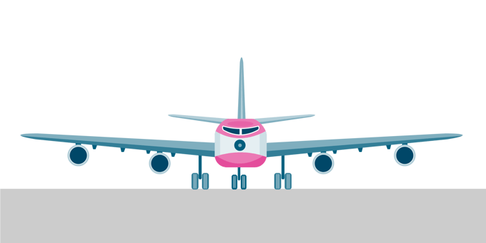 commercial jet plane airliner flying png