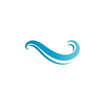 Water wave icon vector design
