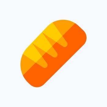 Bread Icon. Food and Equipment Icon. Perfect for website mobile app presentation and any other projects. Icon design flat style vector