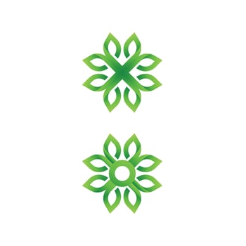 Green Tree leaf ecology nature element vector