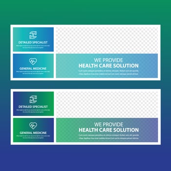Corporate and Business Web Banners vector