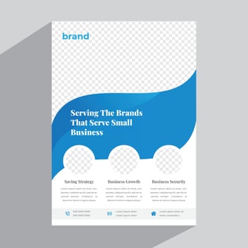 Corporate Flyer Template vector