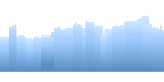 Silhouettes of the City. vector