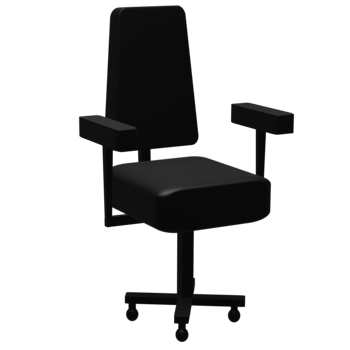 Chair 3D Icon, perfect to use as an additional element in your poster, banner and template designs png