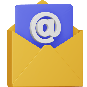 Email 3d rendering isometric icon. png