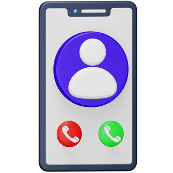 Video call 3d rendering isometric icon. png