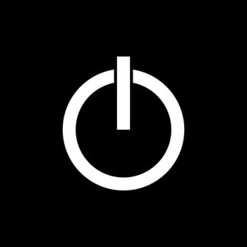 Power Button On Off Switch Sign for Pictogram, Art Illustration, Logo, Apps, Website or Graphic Design Element. Vector Illustration