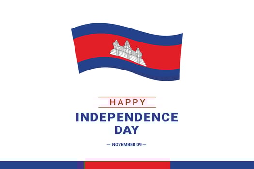 Cambodia Independence Day vector
