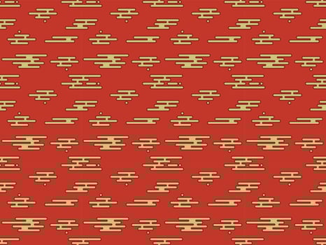 chinese new year japanese element background wallpaper traditional zodiac china pattern seamless cny vector