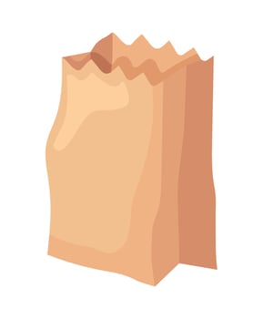 market eco bag vector
