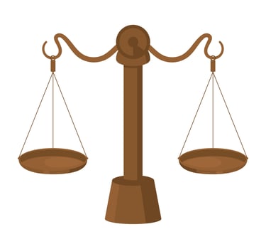 balance icon vector