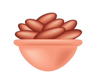 muslim food traditional vector