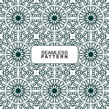 Seamless pattern. Vector Illustration, Mandala.