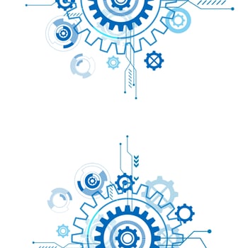 Gear Future vector icon illustration