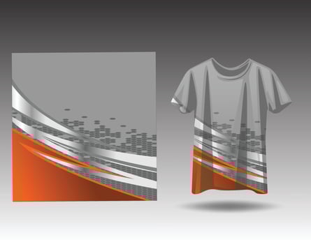 Tshirt sport grunge background for extreme jersey team  racing  cycling football gaming  backdrop wallpaper vector