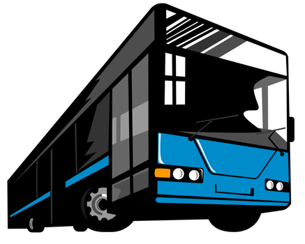 shuttle coach bus png