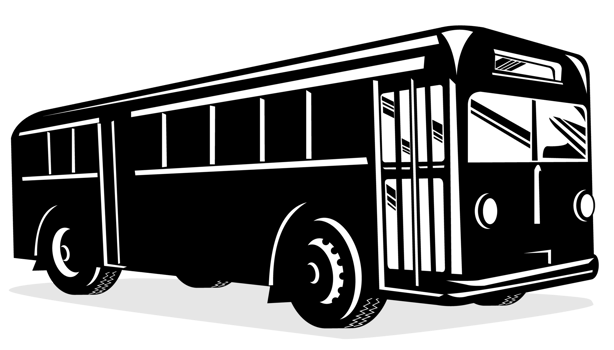 vintage coach bus png