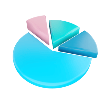 Business Graph. 3D rendering. png
