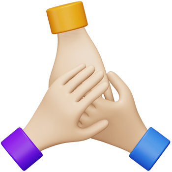 Participation 3d rendering isometric icon. png