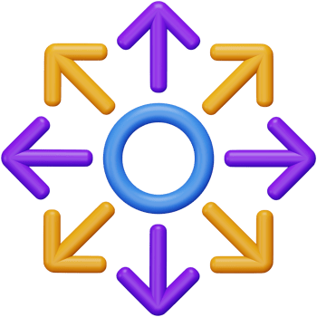 Disseminate 3d rendering isometric icon. png