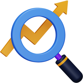 Business monitoring 3d rendering isometric icon. png