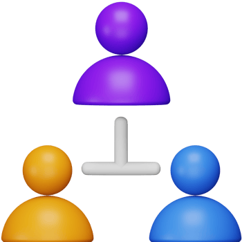 Coordinating 3d rendering isometric icon. png