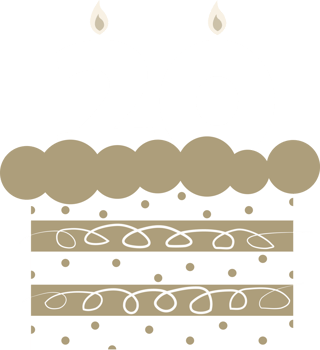 birthday cake decoration element illustration png