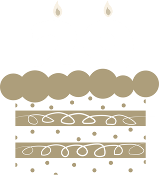 birthday cake decoration element illustration png