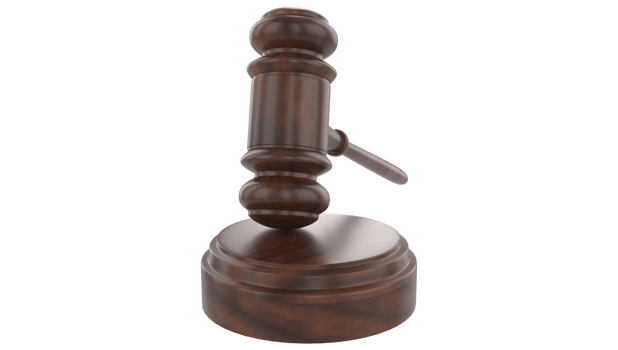 Judge hammer law gavel. Auction court hammer bid authority concept symbol PNG Transparent Background